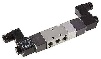 RV 5312-06E-24V= EMC   5/3-way solenoid valve, g 1/8", center position vented, 24 v dc
