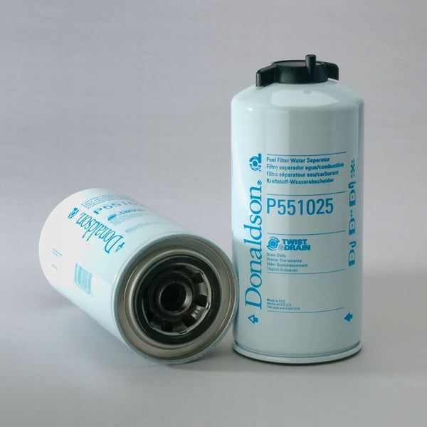  Donaldson Fuel Filter, Water Separator Spin-On Twist&Drain P551025 – High-Performance Filtration – Roladex UK