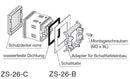 SMC ZS-26-B SMC Adapter For Panel Insert
