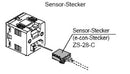 SMC ZS-28-C SMC Sensor Connector