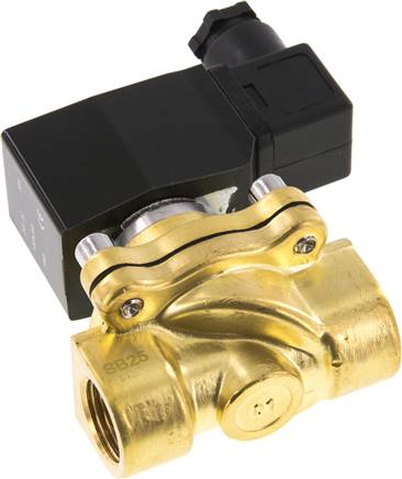 ZS 12 24VAC EMC   2/2-way ms solenoid valve g 1/2", 0-6/10 (dc/ac) bar, nc