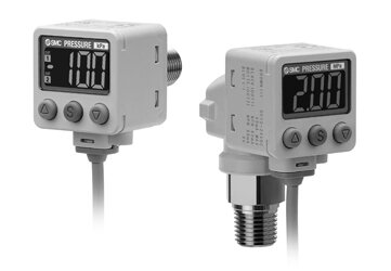SMC ISE20C-T-02-W SMC Digital Pressure Switch For