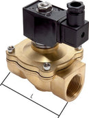 ZS 114 EP 24V= EMC   2/2-way ms solenoid valve g 1-1/4", 0-6/10 (dc/ac) bar, nc
