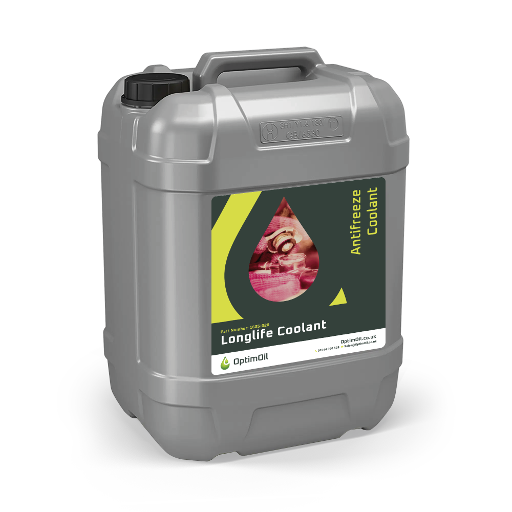 Optimoil | Antifreeze Coolant Red Concentrate Longlife - Pallet Load | 1625-020 | 20 Litres Drum x 40 Drums