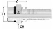 7/16" -20 SAE Male x 1/4 Hose