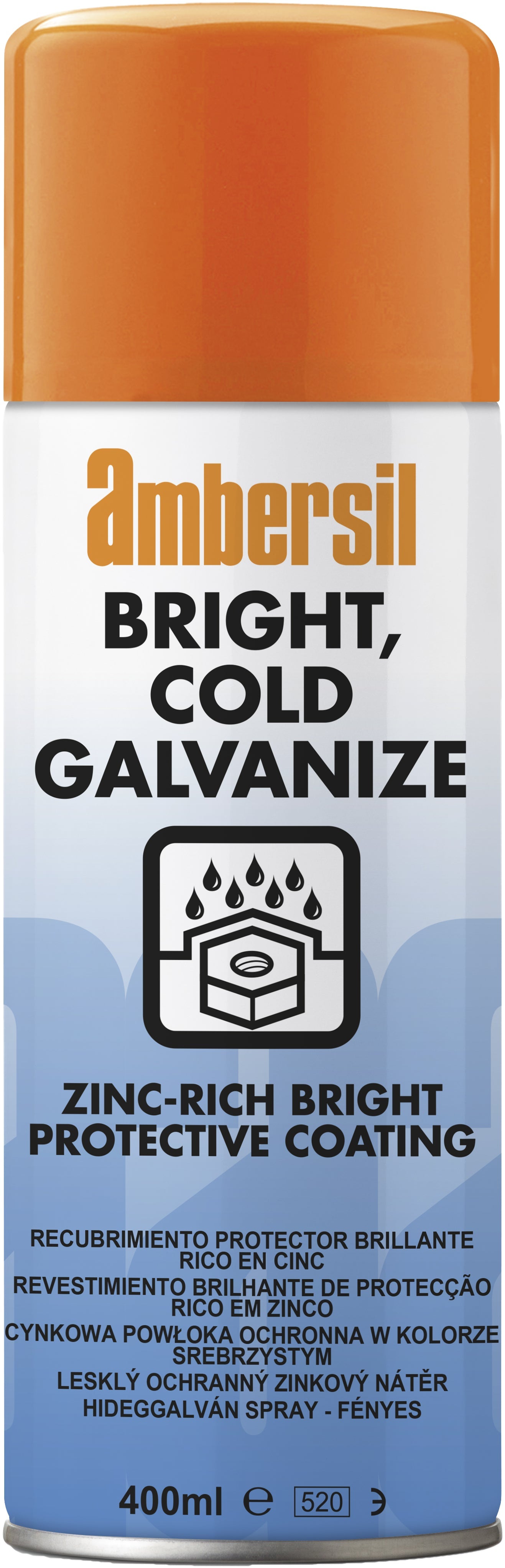 Bright Cold Galvanising Spray