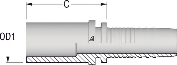 8mm Metric Standpipe x 1/4 Hose