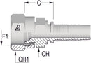 M24 JIS Fem x 5/8 Hose KOMATSU