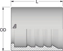 Skive Ferrule 1" 4SP
