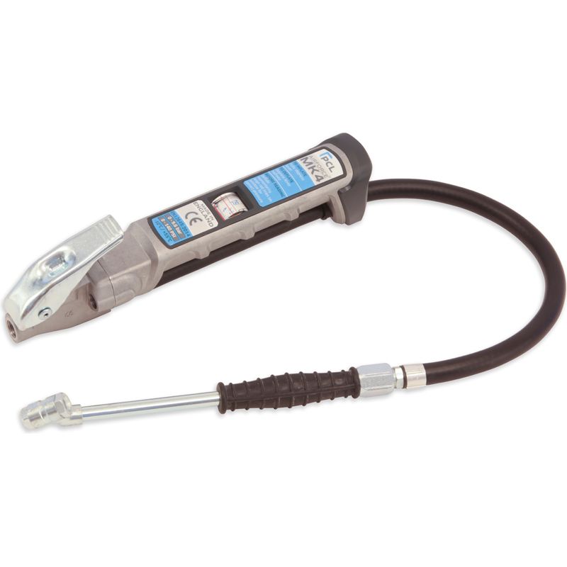 Air Line Guage with Twin Hold-on Connector 21" hose
